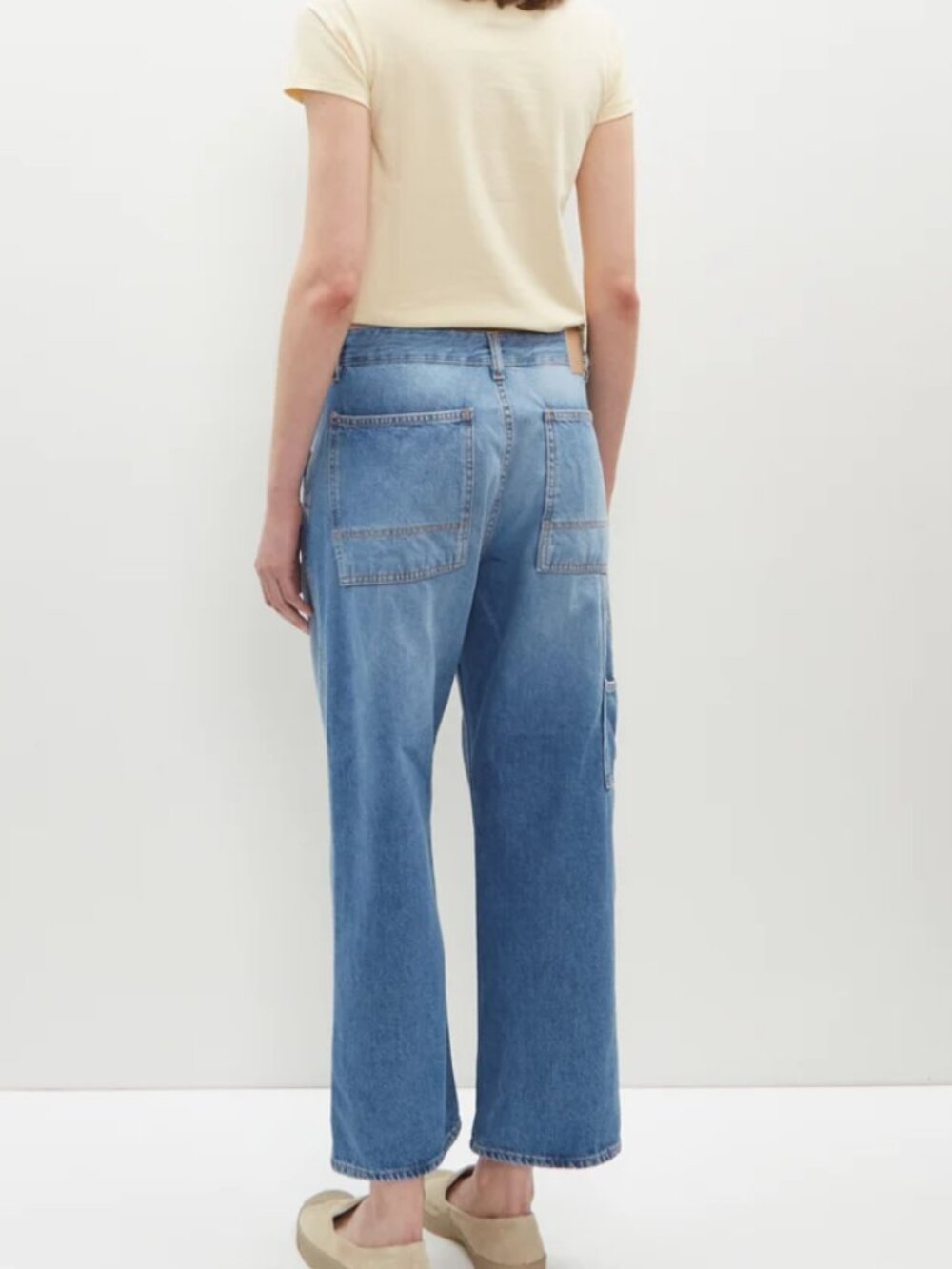 NWOT 6397 Painter Jean, True Blue, Size 24